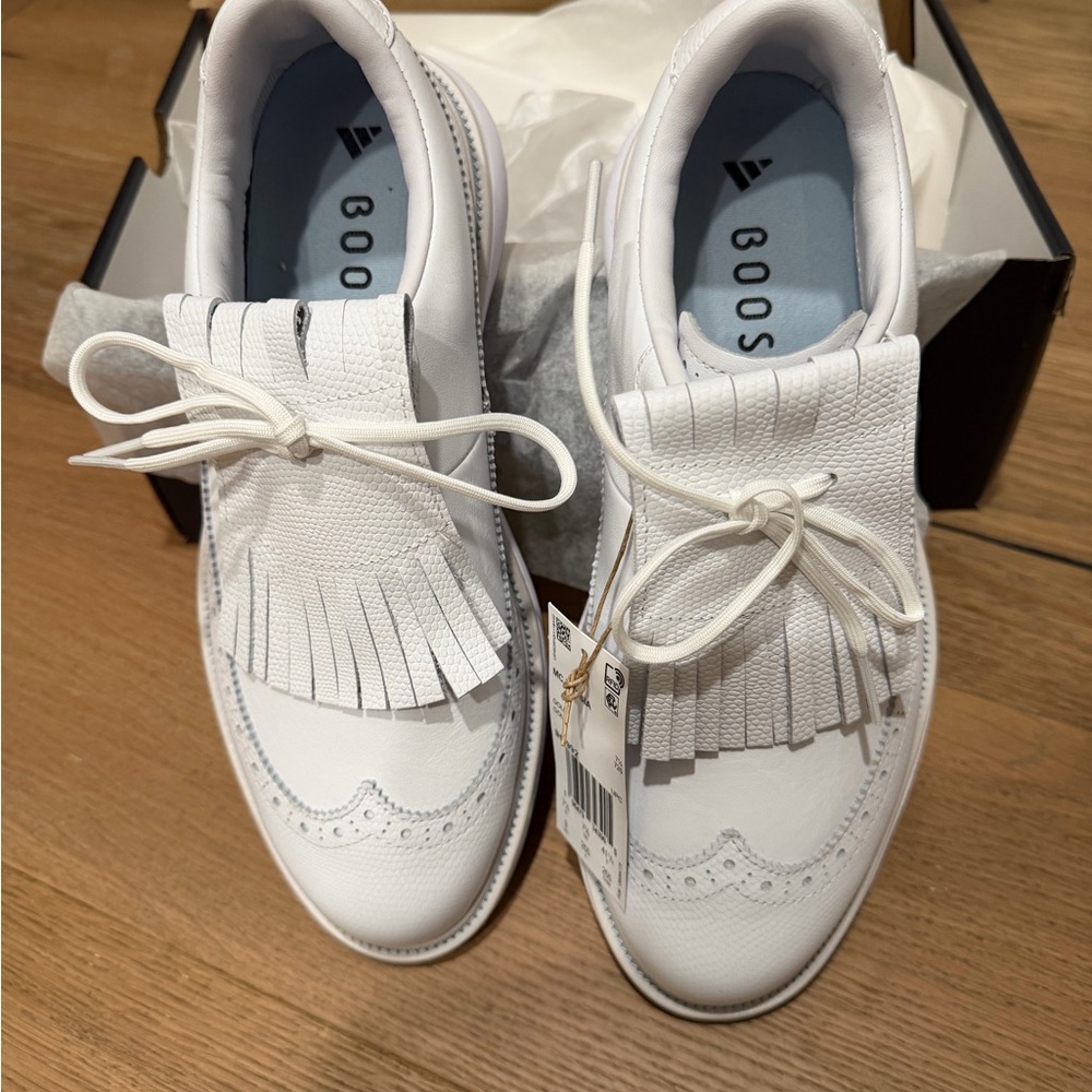 Adidas golf White Women's Shoes with Fringe Detail